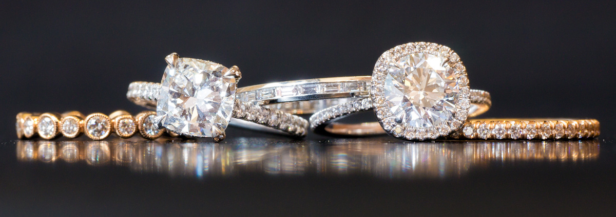 Engagement and wedding bands
