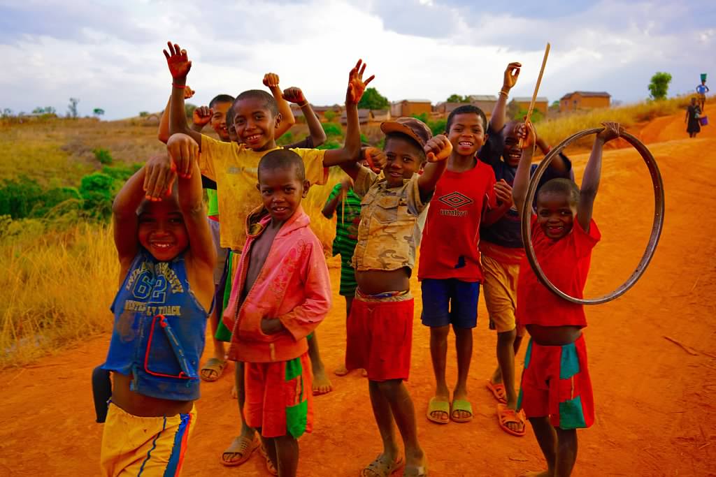 Malagasy children 