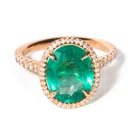 Emerald Engagement Ring